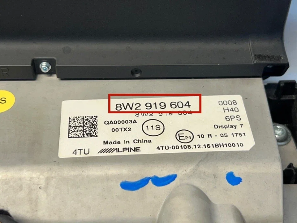 New LA070WV3(SD)(02) LA070WV3-SD02 Display for 2015 16 17 18 2019 AUDI A4 B9 Navigation Radio LCD Screen Panel 8W2919604 OEM view 5