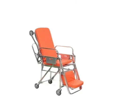 Hot sale Professional Stair  ambulance stretcher Emergency Automatic Loading Hospital Aluminum Ambulance Chair Stretcher Hot sal