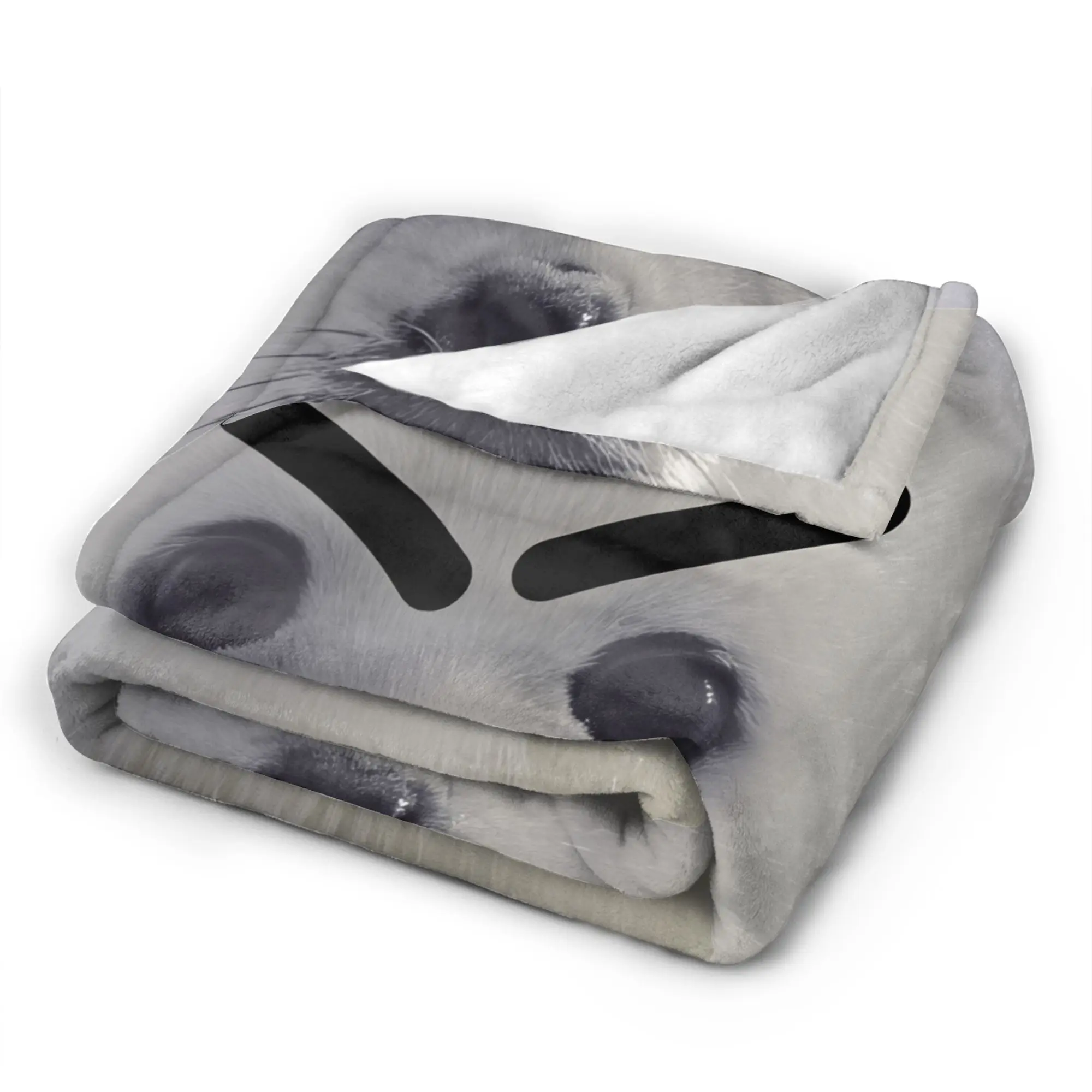 Seal Sea Angry Blanket Winter  Soft Comfy Bedding Throws For Kids Adults Sofa Home Flannel Bedspread Bed Cover