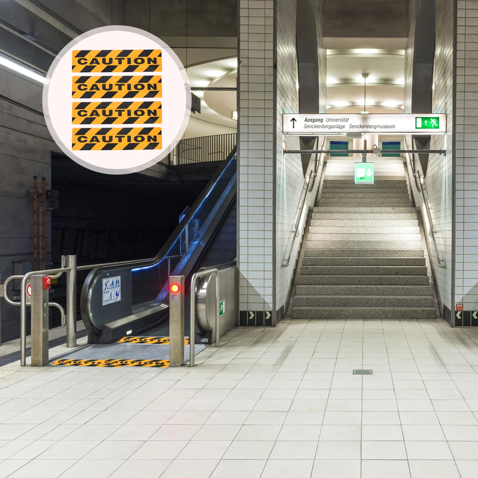 

Non Slip Stickers Anti Skid Tape Walkway Strips Floor Warning Decal Stair Decor Pet Friendly Traction Smooth