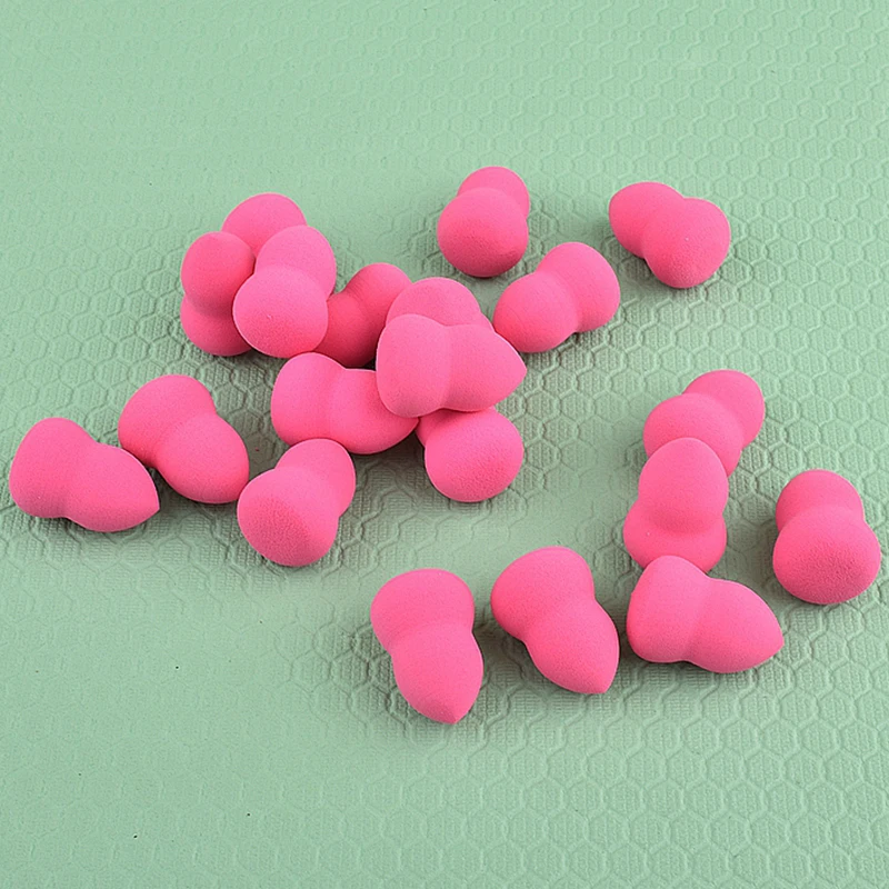 6/30/100Pcs Mini Makeup Sponge Soft Cute Face Beauty Egg Cosmetic Powder Puff for Foundation Cream Concealer Makeup Blender Tool