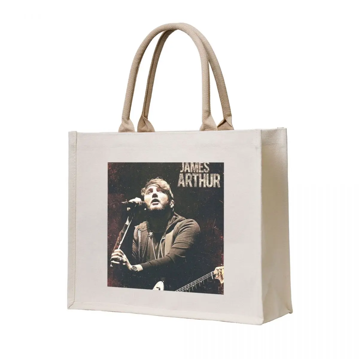

James Arthur Poster Art Tote Bag shopper bags for women shopper bags female bag