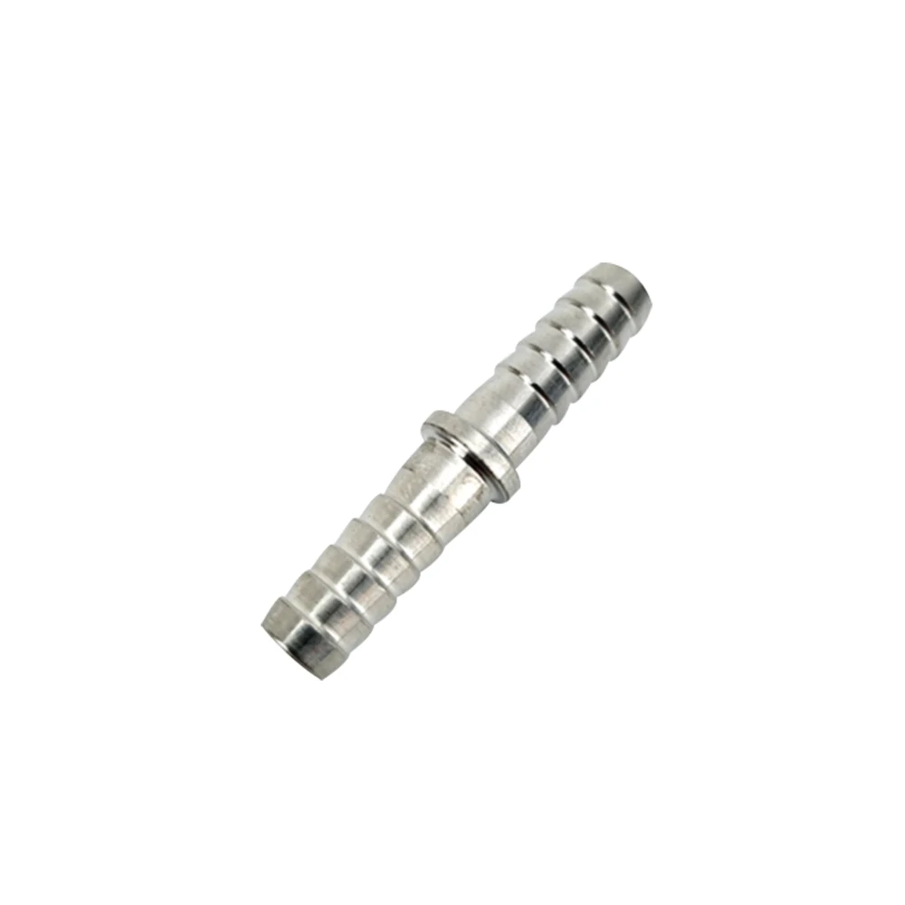 KegLand  Beer Brewing Stainless Joiner - 6MM  Barb   Tube Connector