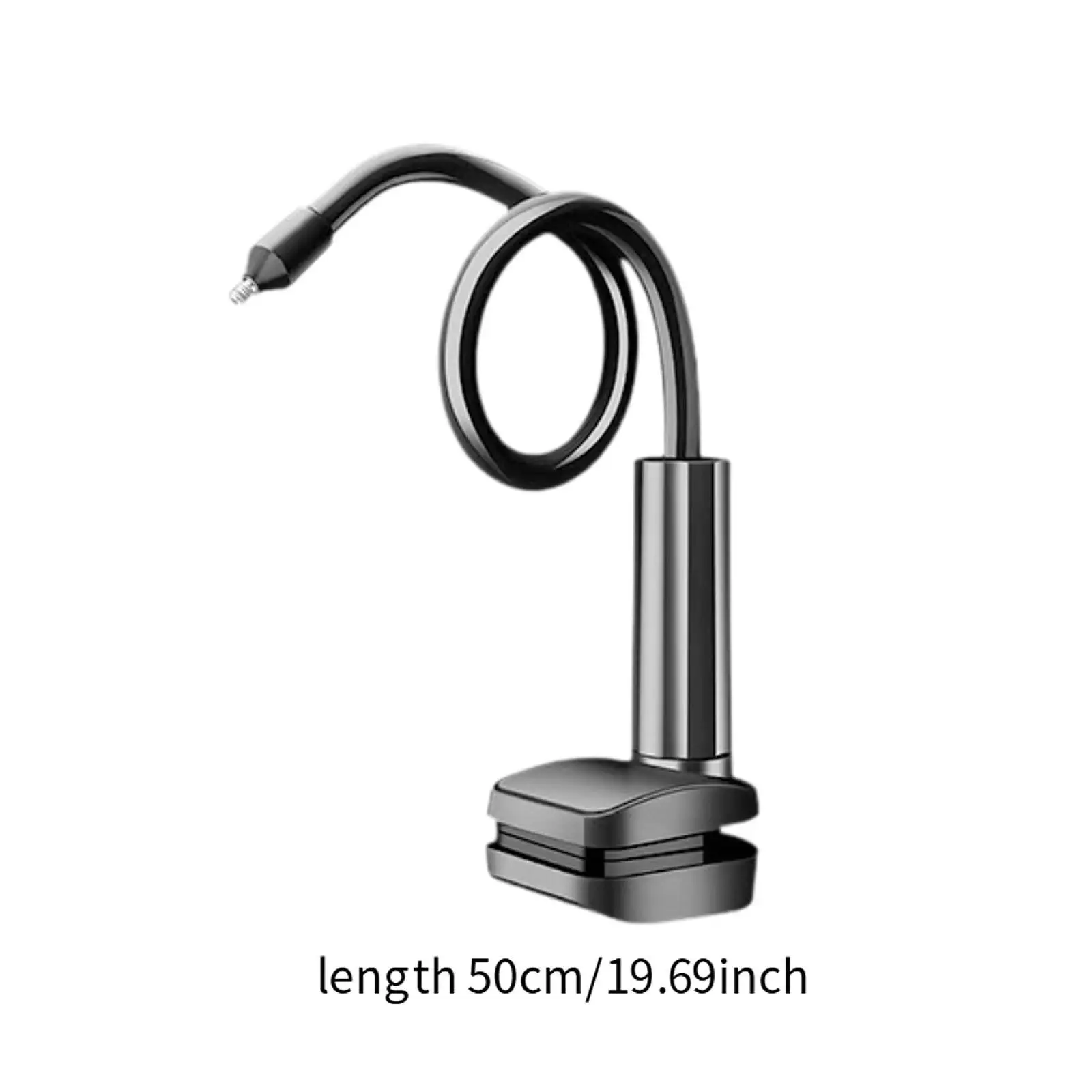 柔軟なクリップマウント簡単取り付け角度調整可能な滑り止めアクセサリーポータブルクランプ屋内屋外棚ホームリビングルーム用