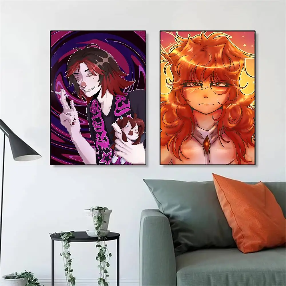 FOR Asteria Matthew Joines Good Quality Print and Poster Waterproof Paper Sticker Coffee House Bar Posters Wall Stickers