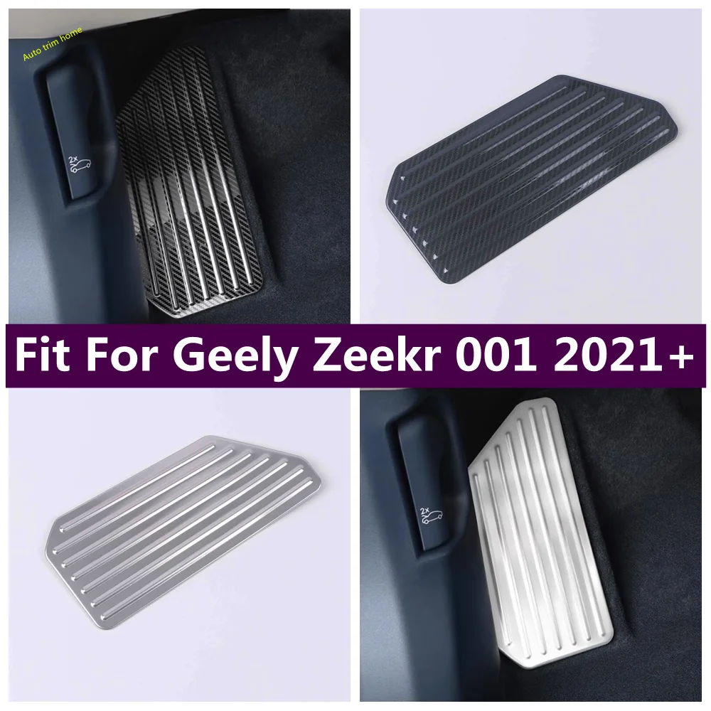 

Stainless Steel Car Rest Foot Pedal Pads Cover Trim For Geely Zeekr 001 2021 - 2023 LHD Protection Anti Kick Decoration Frame