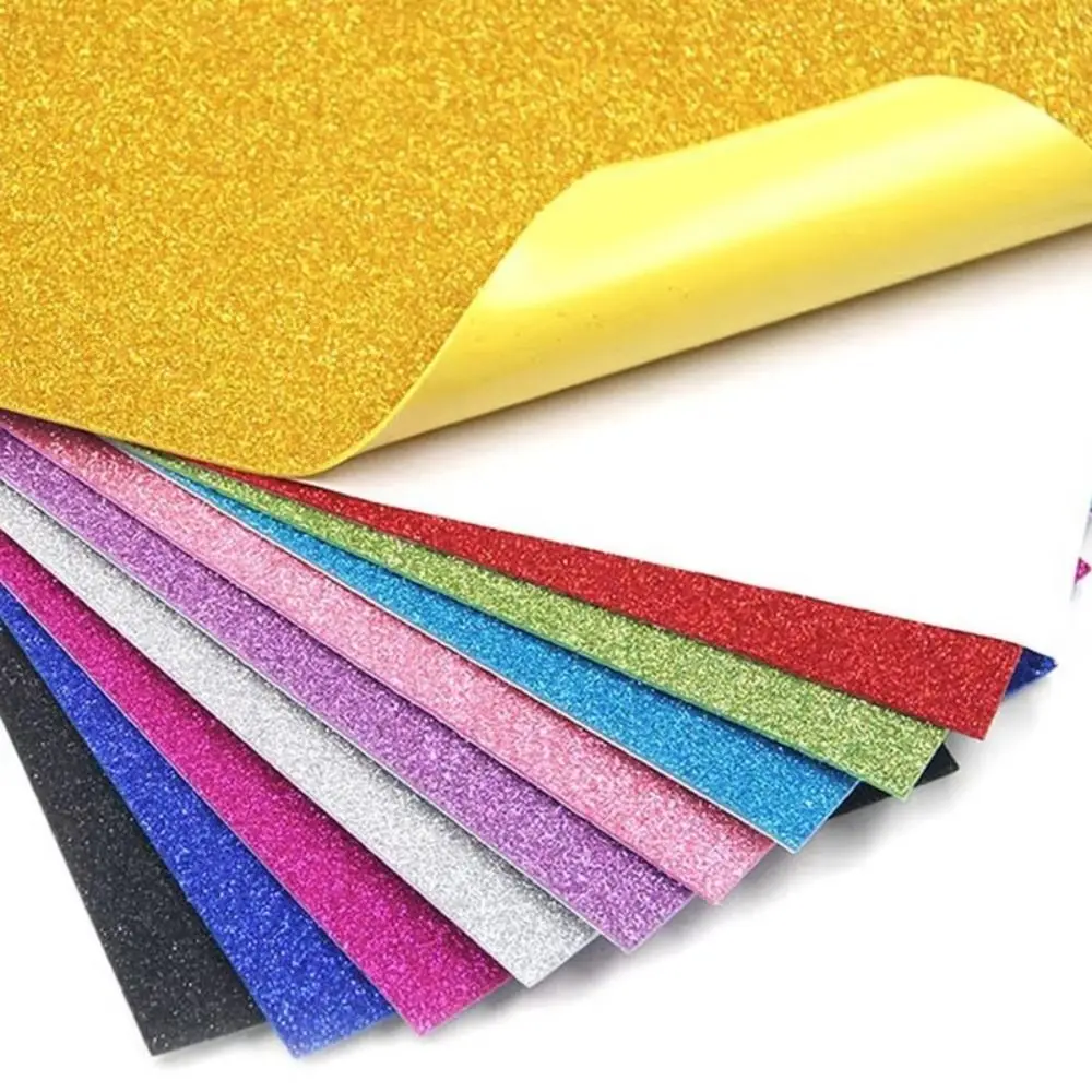 10pcs Flash Thick Sponge Self-adhesive Paper 5