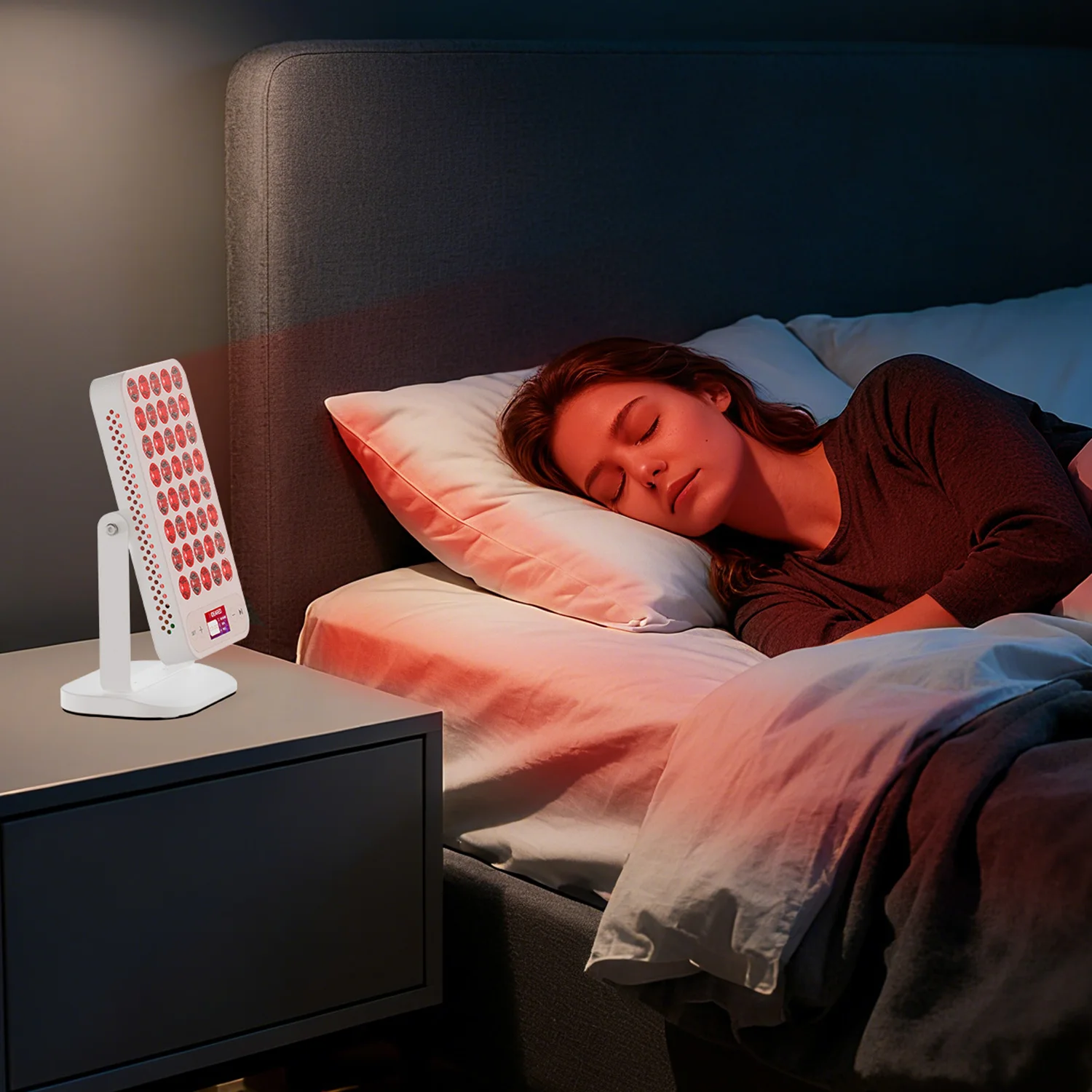 IDEATHERAPY New Design Portable RTL40A Remote Control Red Light Lamp Led Therapy Red Light Therapy Device for Travel Home Use