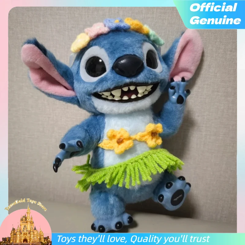 Новая оригинальная плюшевая фигурка Disney Stitch, кукла 16 см, аниме Stitch, рюкзак, кукла, мягкая плюшевая игрушка, детские кавайные рождественские подарки