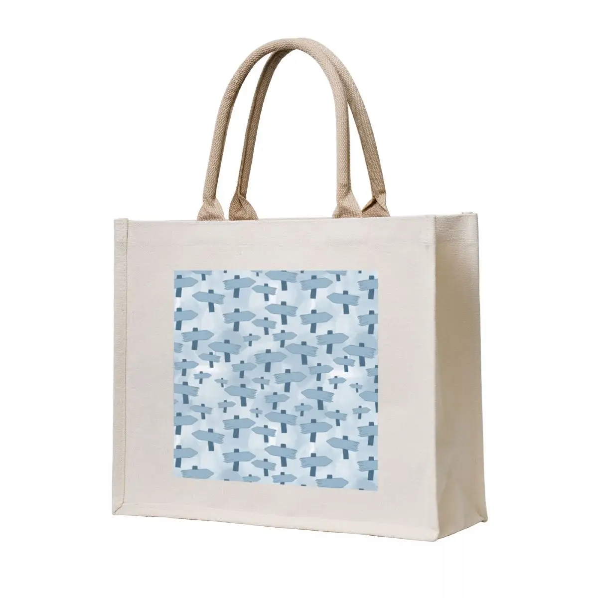 

Which Way through the Clouds Tote Bag reusable shopping bags Lady bags Women's shopping bag