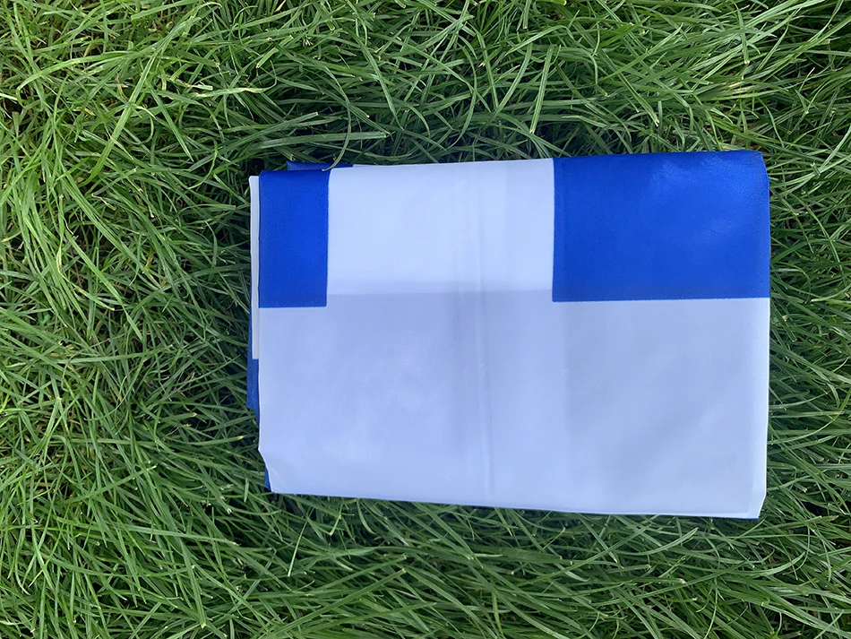 Bandera de la Grecia SKY FLAg, 3x5 pies, pancarta del país del estado helénico griego, pancarta nacional de la Grecia, bandera colgante de poliéster