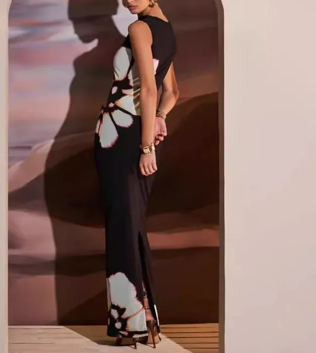 Dresses Womens Gothic Sleeveless Altgoth Blackless Punk Bandage Hipsters Y2K Dark Nightclub Sensual Daring Alternative Commuting