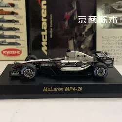 1/64 KYOSHO McLaren MP4-20 Montoya #10 LM F1 RACING Collection of die-cast alloy car decoration model toys