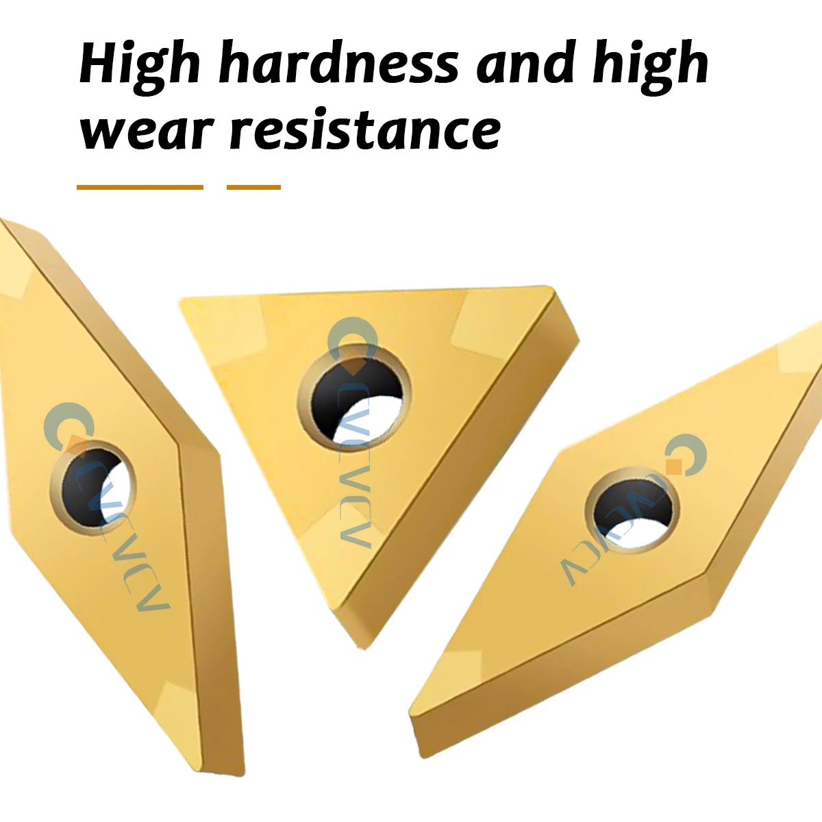 CBN Diamond Blade WNMG/CNMG/DNMG/VNMG/TNMG/Diamond Shaped Outer Circle High Hardness Quencheds Boron Nitride Hardmetal CNC Blade
