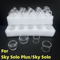 20/10/5PCS Bubble Glass For Sky Solo 3.5ml Sky Solo Plus 8ml Skrr NRG S Replacement Fat Bubble Straight Bubble Bulb Glass Orname