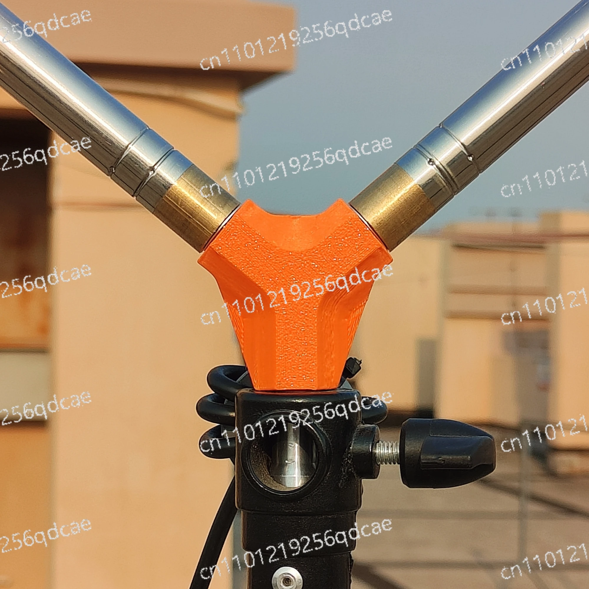 tie rod positive V base, high-strength 3D printed M10 tie rod antenna, lightweight and portable, can be connected to light stand