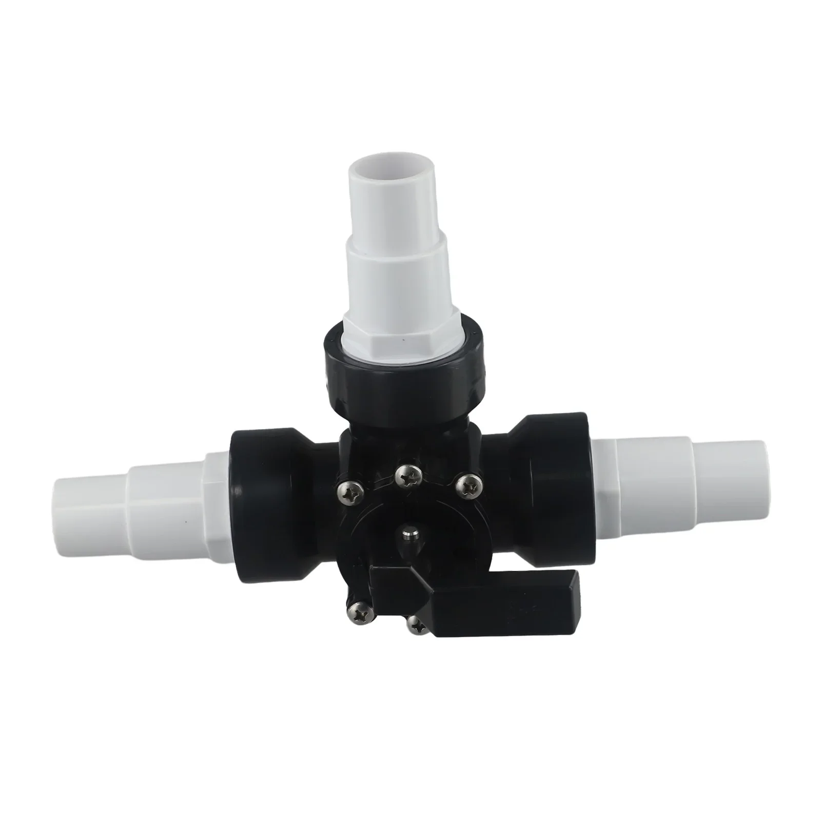 

Swimming Pool Valve Controlling Equipment Hose Diverter 1.5 Inch 3 Way Adjustable Clean Connectors Pipe Connection