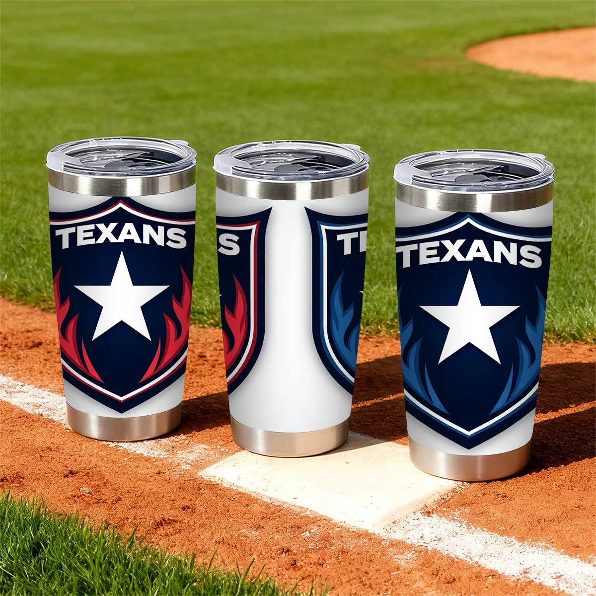 

Термокружка из нержавеющей стали на 20 унций, изолированная, подходит для большинства автомобильных подстаканников для удобства в путешествиях, осенний декор.