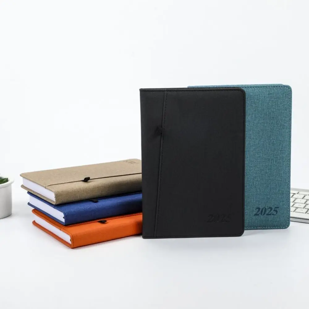 A5 2025 Agenda planificateur cahier 156 Pages papier 12 mois planificateur cahier Portable Simple 2025 Journal cahiers bureau