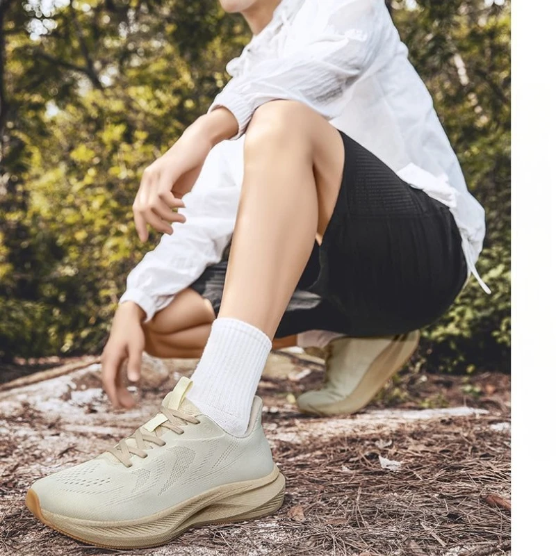 2026 Autumn Mens Trail Running Shoes Wide Feet Men Walking Jogging Shoe Lacing Comfortable Sports And Leisure Shoes Man