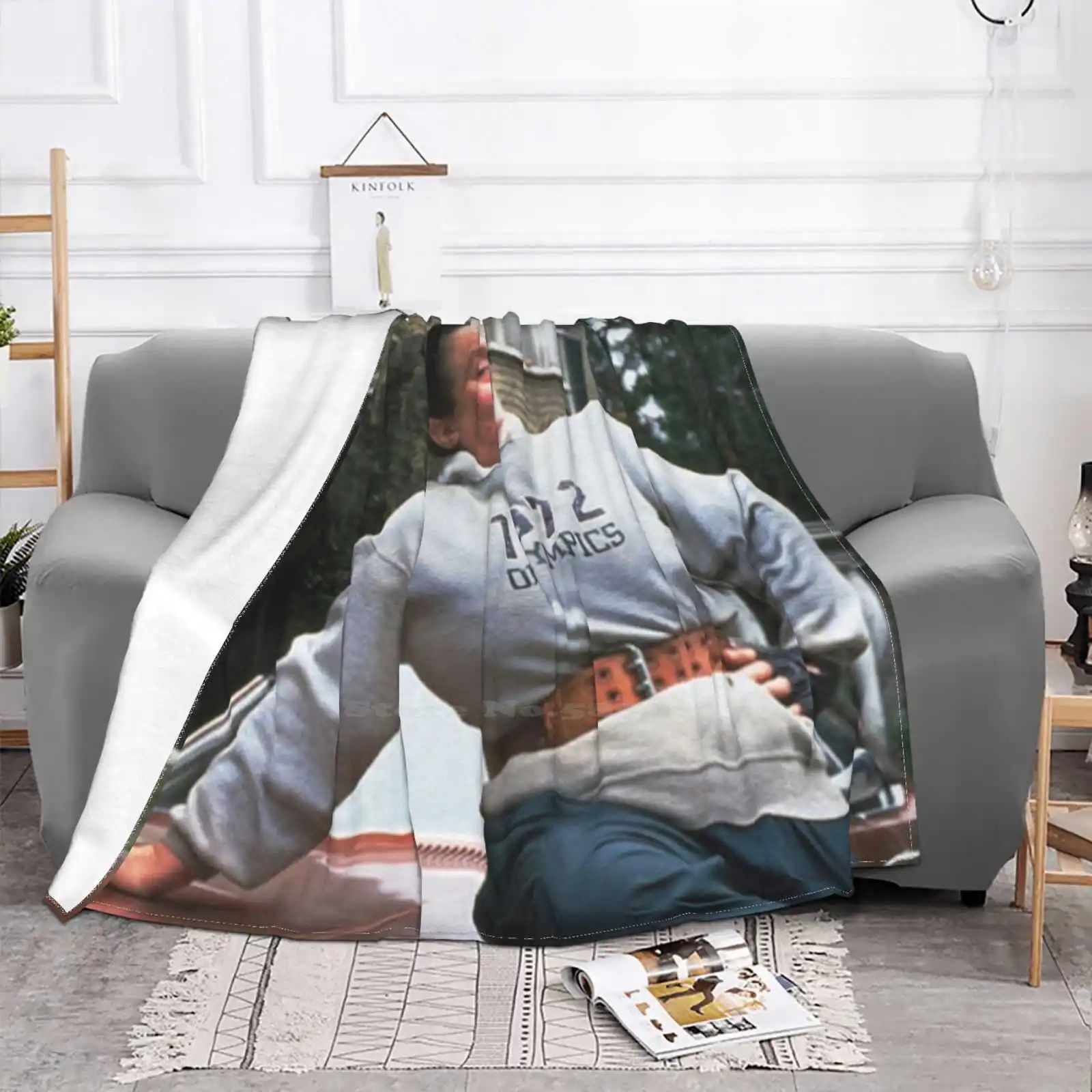 Miss Trunchbull Low Price New Print Novelty Fashion Soft Warm Blanket Miss Trunchbull Matilda Roald Dahl Pam Ferris Mean Lady