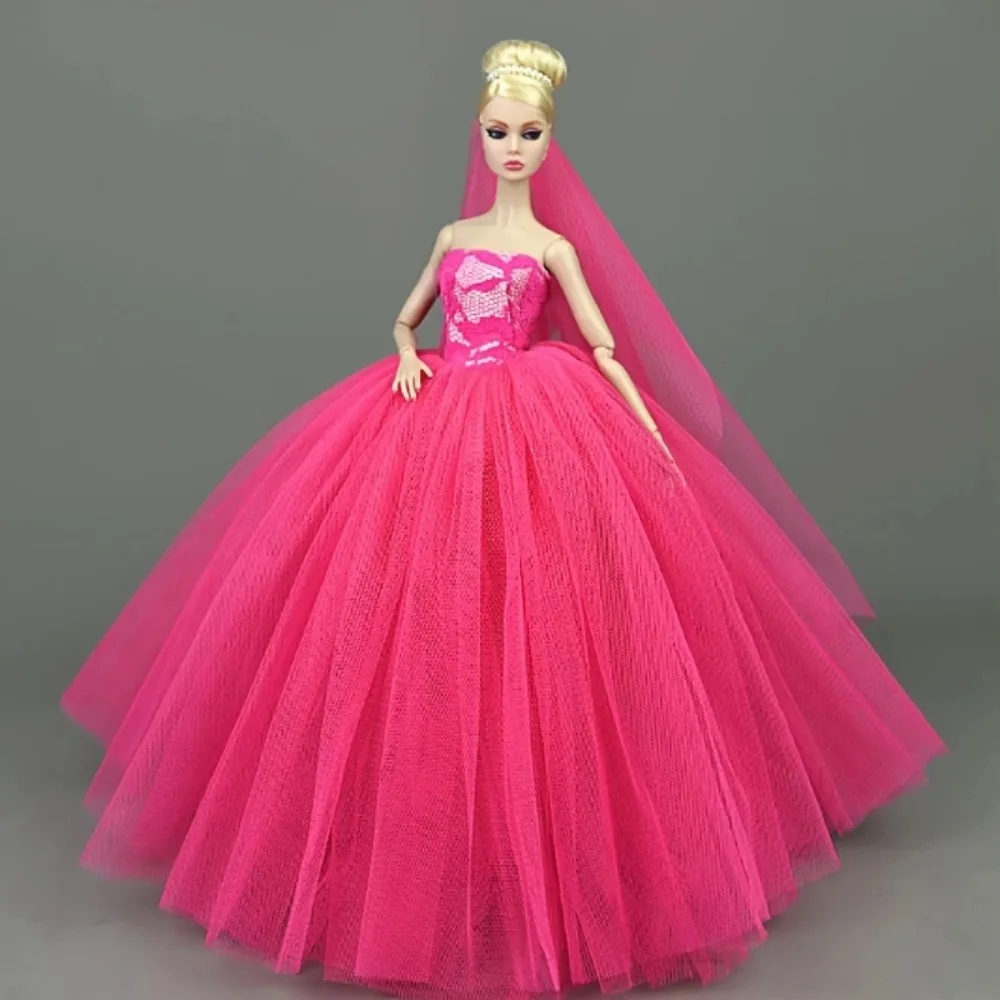 1set Fairy Princess Wedding Dress - Supermodel Clothes for Doll（NOT DOLL), decorate in the living room view 3