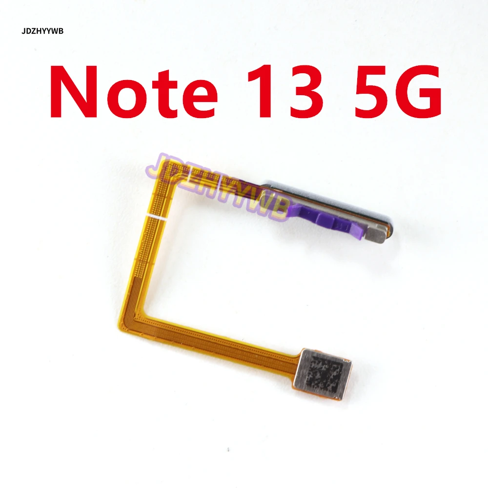 For Xiaomi Redmi Note 13 5G Home Button Fingerprint Menu Return Key Sensor Flex Cable Note13