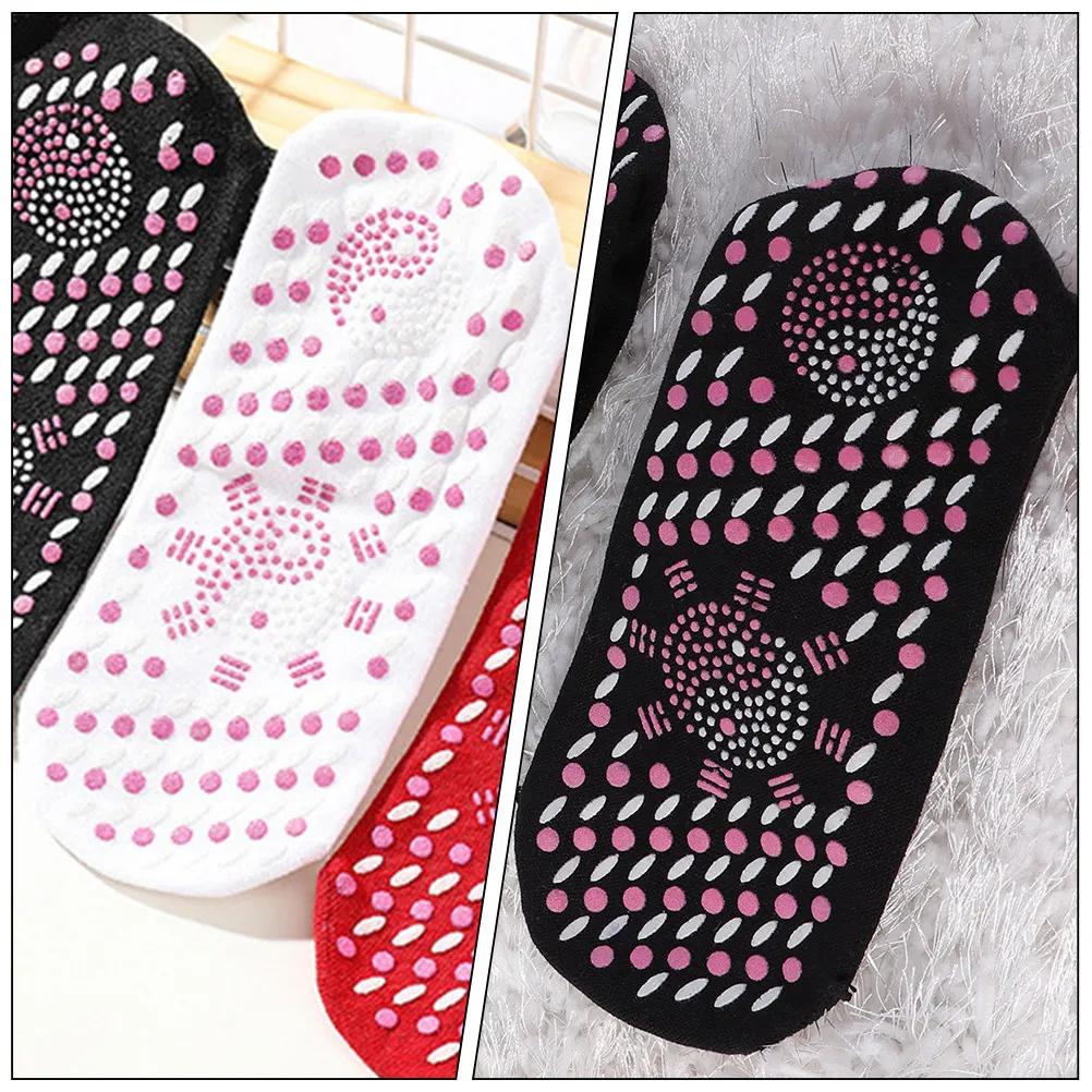 

6Pairs Winter Thermal Circulation Self Heating Socks Outdoor Warm Socks for Cold Weather Skiing Hiking Camping