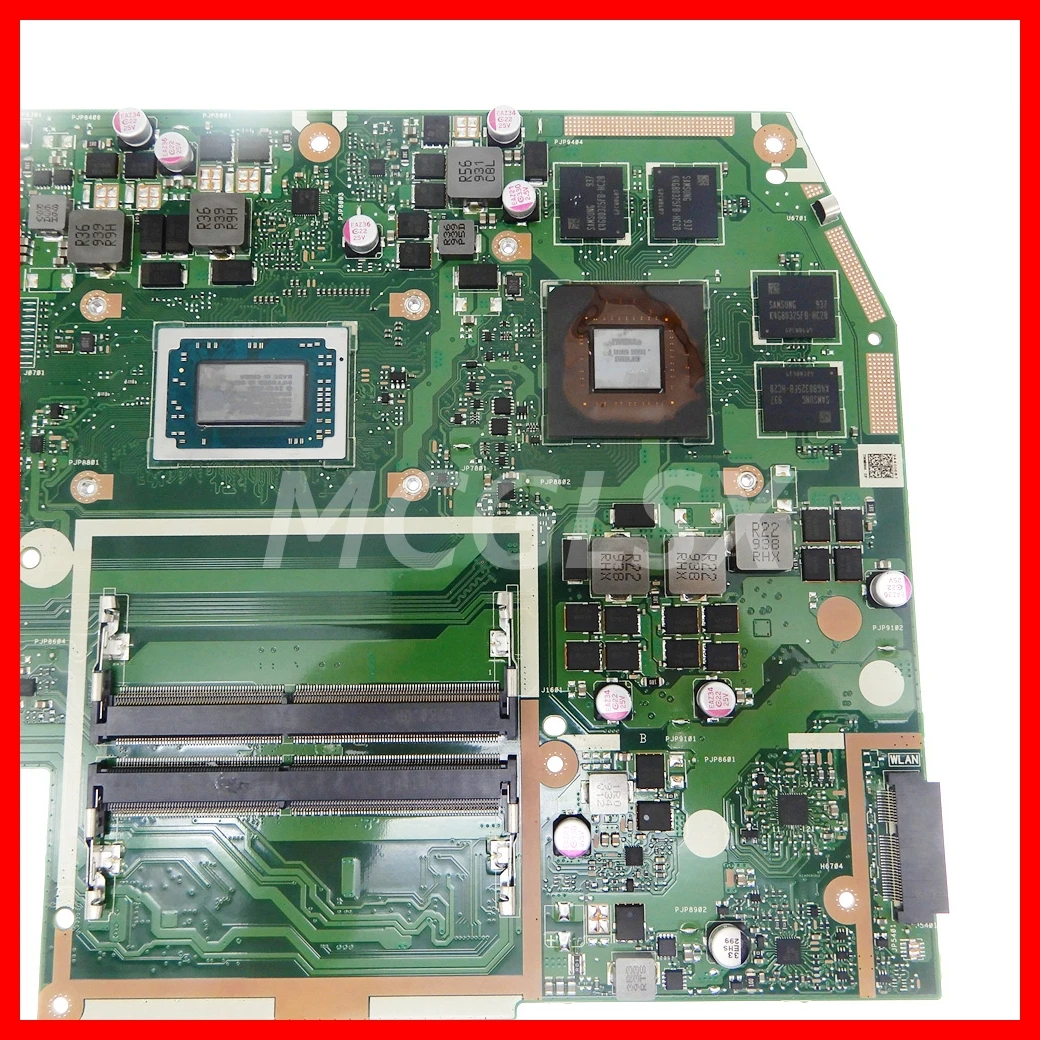 Imagem -05 - Placa-mãe do Portátil para Asus X570zd X570 X570z X570zd Yx570zd Yx570z X570dd R52500u R7-2700u Cpu Gtx1050 Gpu