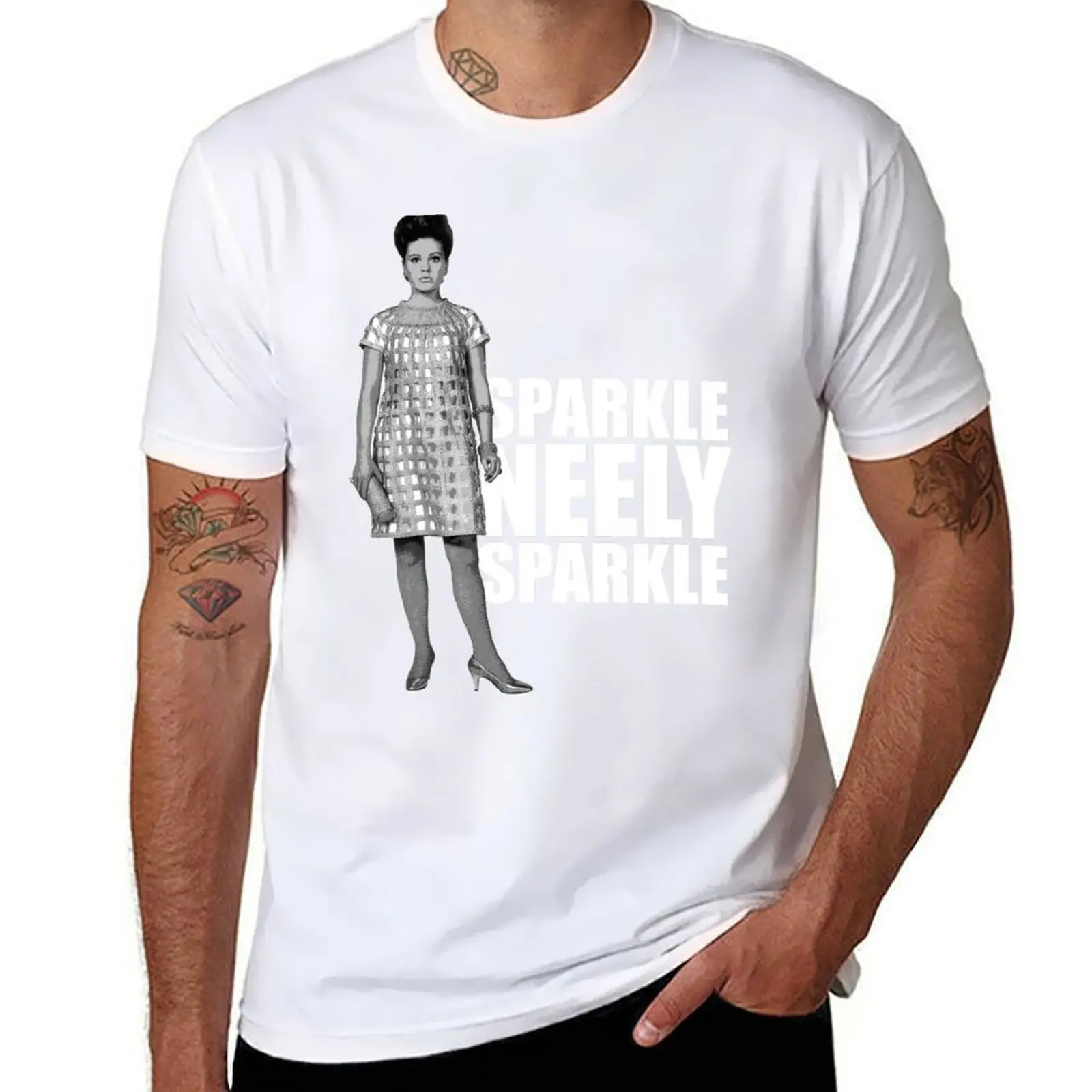 

Sparkle Neely Sparkle Valley of the Dolls White 2 T-Shirt man t shirts for men mens graphic t shirts T-Shirt