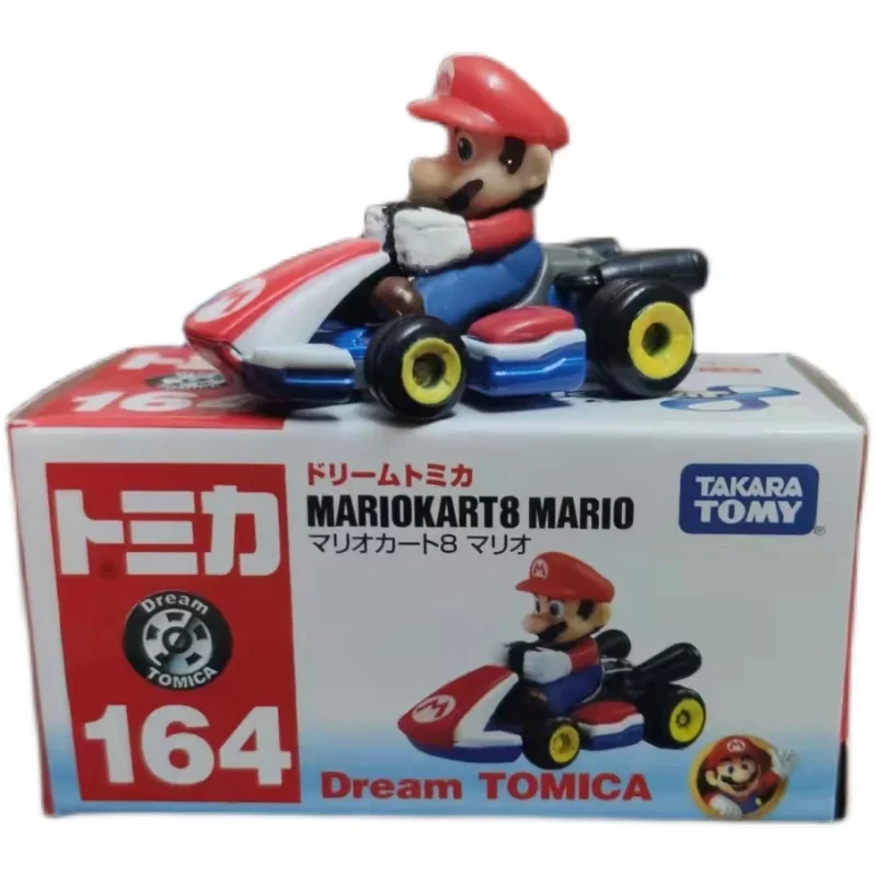 TAKARA TOMY Mario Kart No. 150 Dinosaur No. 144 Super Mario Die-cast Alloy Model Children\'s Collection presents for children.