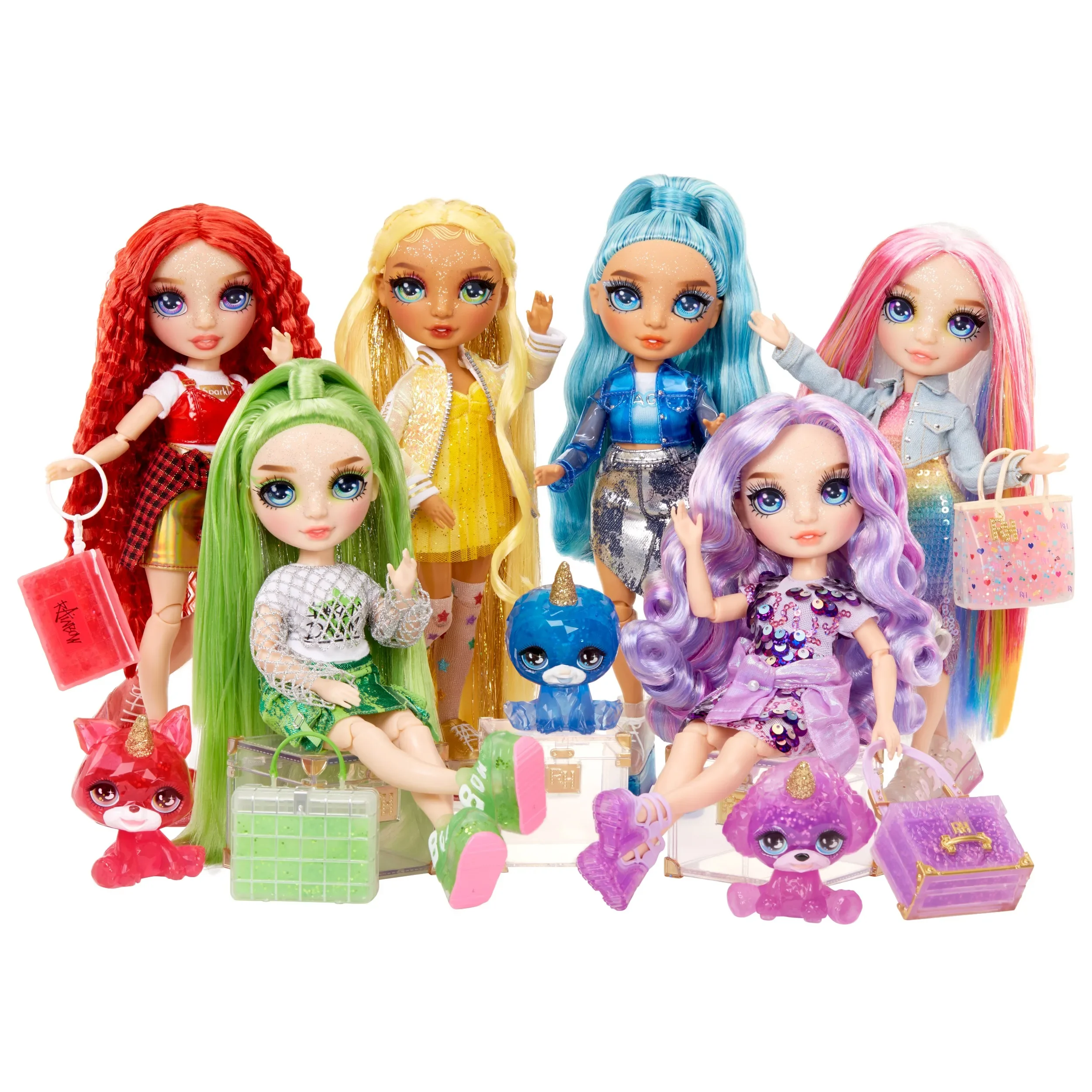 

Rainbow High Amaya Raine Karma Nichols Sheryl Meyer Bella Parker Beautiful Hair And Clothes Fashion Doll Birthday Holiday Gifts