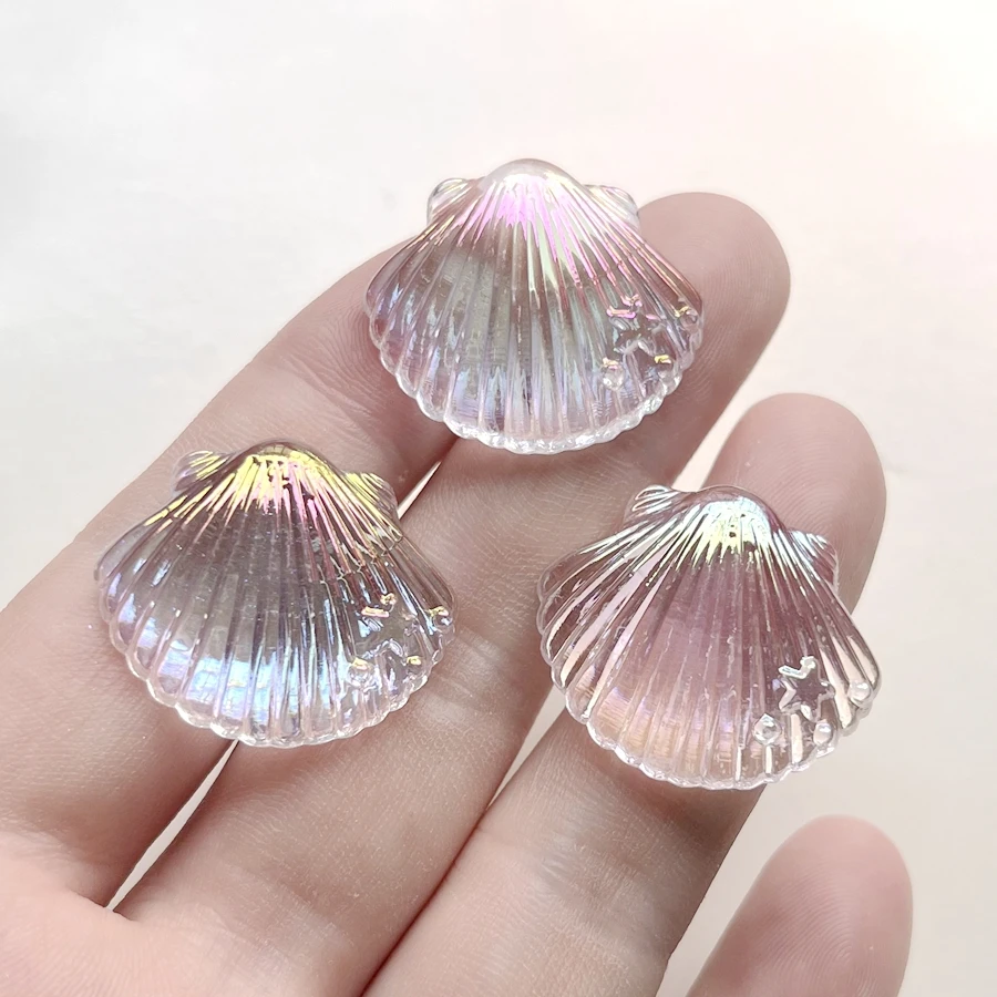 10pcs new sparkling Merman Shell Crystal Rhinestone diy hair accessories decorative accessories Jewelry decoration