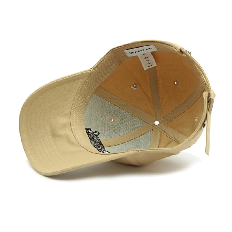 Fashion Baseball Cap Men Women Trucker Cap Male Outdoor Sun Hat Tiger Head Embroidery Peaked Visor Summer Fishing Hat Unisex 6