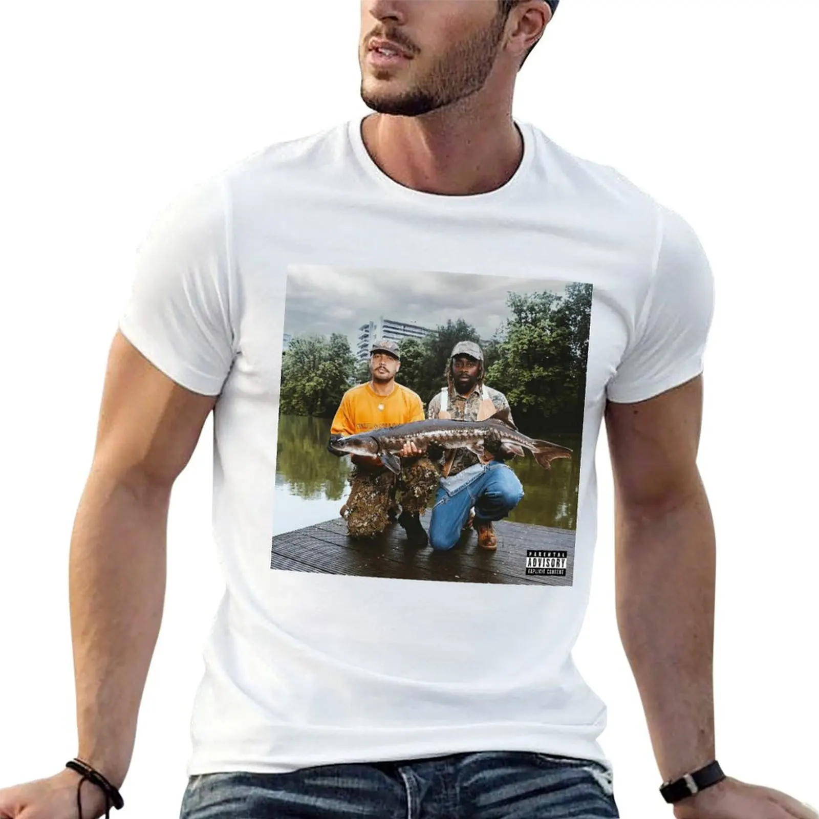 isha and limsa d'aulnay - Bitume Caviar vol. 1 T-Shirt Art Pattern Printed Casual Top