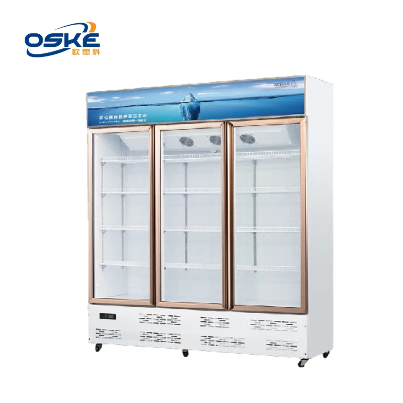 

Refrigerator Fresh-keeping Cabinet Single Double Three Door Beer Cabinet Restaurant Supermarket Freezer