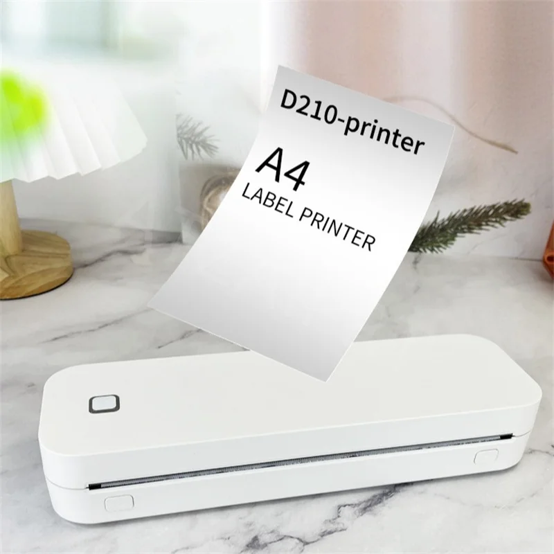 Bluetooth Connected Thermal Printer Office Business Travel Device Thermal High-quality and Clear Tattoo Mini Printing for Laptop