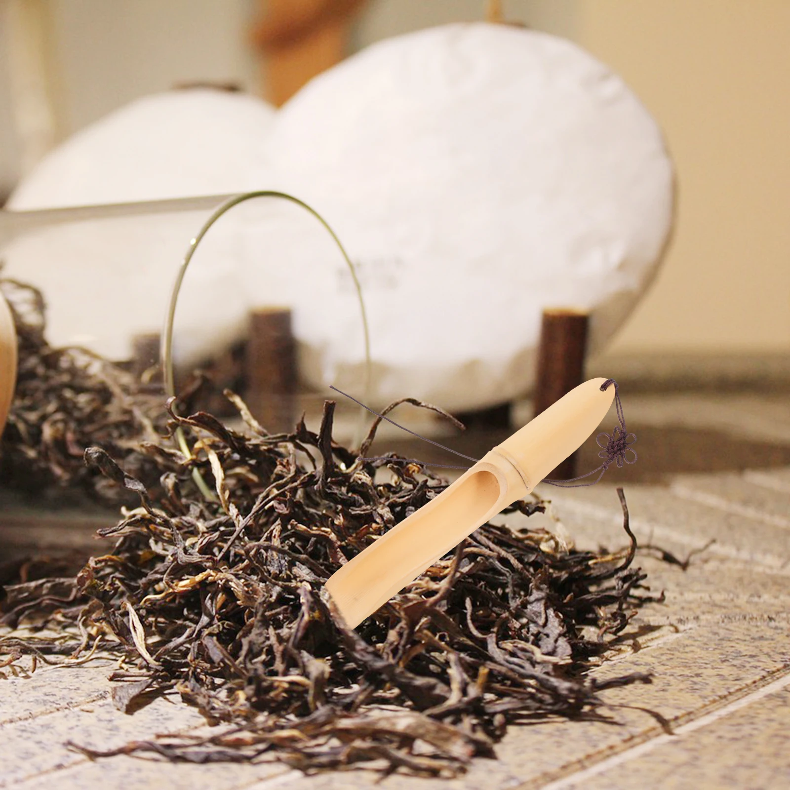 

Bamboo Tea Spoon Material Light Weight Rustproof for Home Office Tea Scoop Coffee Flour Sugar Candy Teaware Accessories