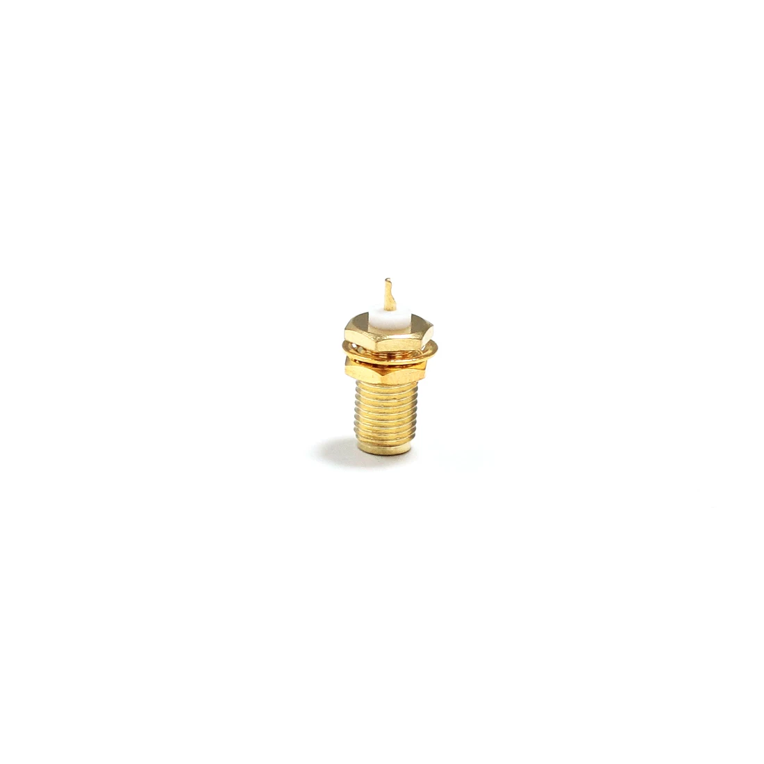 

1pc SMA Female Jack Insulator Long 2mm RF Coax Connector Convertor Straight Goldplated NEW Wholesale