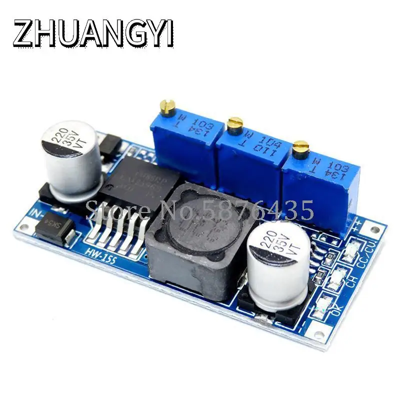 

10PCS LM2596 LED Driver DC-DC Step-down Adjustable CC/CV Power Supply Module Battery Charger Adjustable LM2596S Constant Current