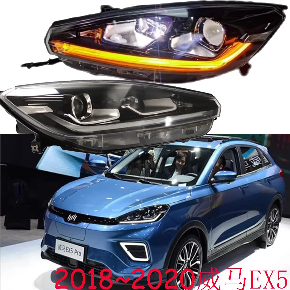 

1pcs car accessories bumper NYK tail light for WM EX5 headlight Weltmeister headlamp for WM EX5 fog lamp