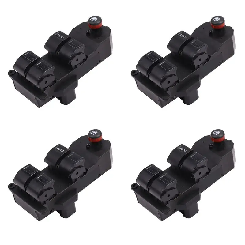 4X NEW 2001 2002 2003 2004 2005 For Honda Civic Electric Power Window Master Switch-L94A
