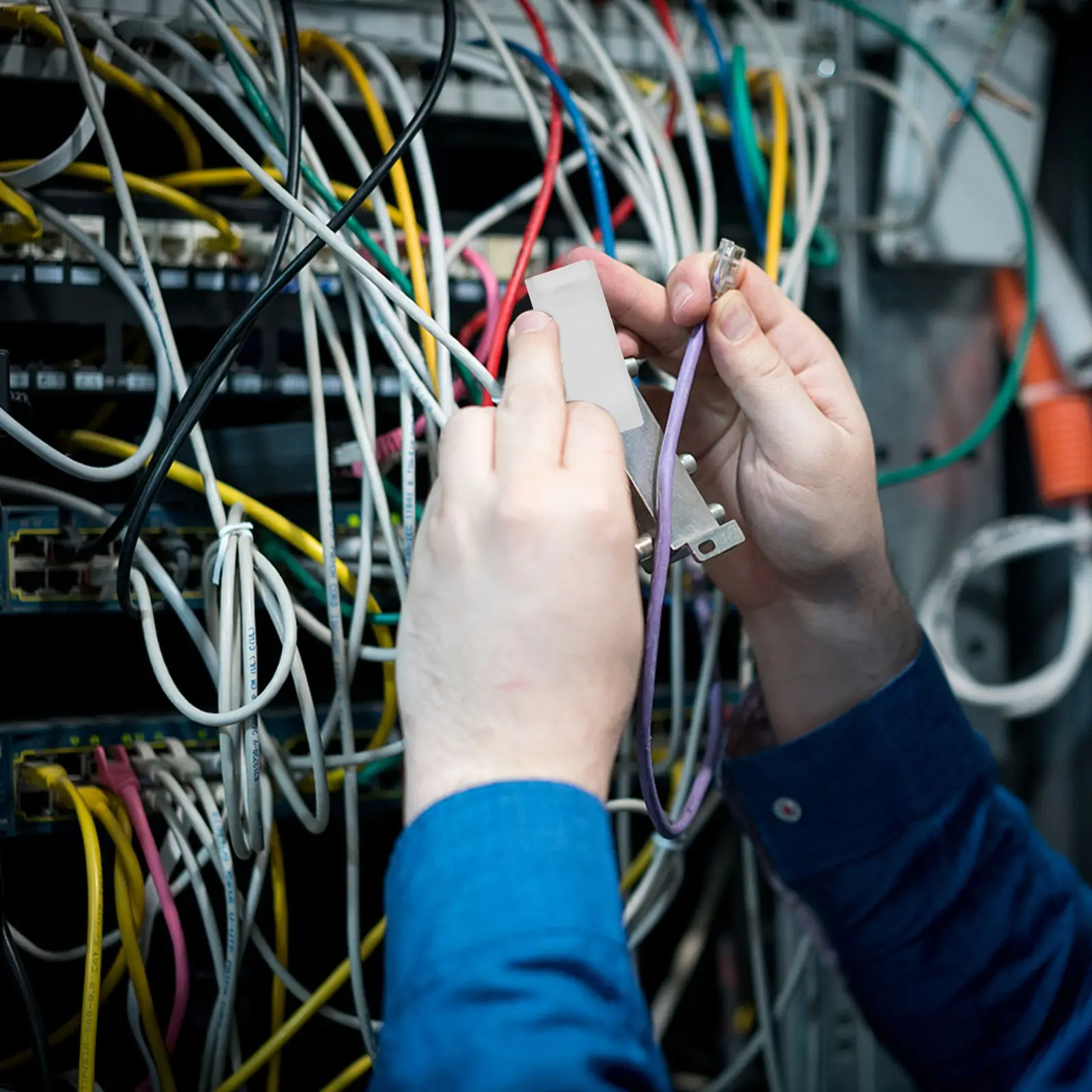 

50Pcs Fixed Wiring Clips Self Adhesive Cable Clamps Durable Wire Organizer for Network Car Mouse Keyboard Cable Management Clamp