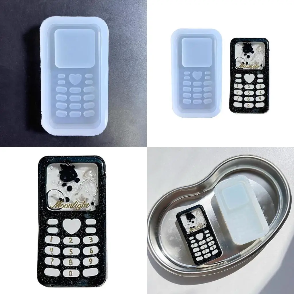 

Clear Quicksand Silicone Molds Resin Casting Shaker Mold Resin Epoxy Mold for DIY Crafts Pendant Keychain Jewelry Making