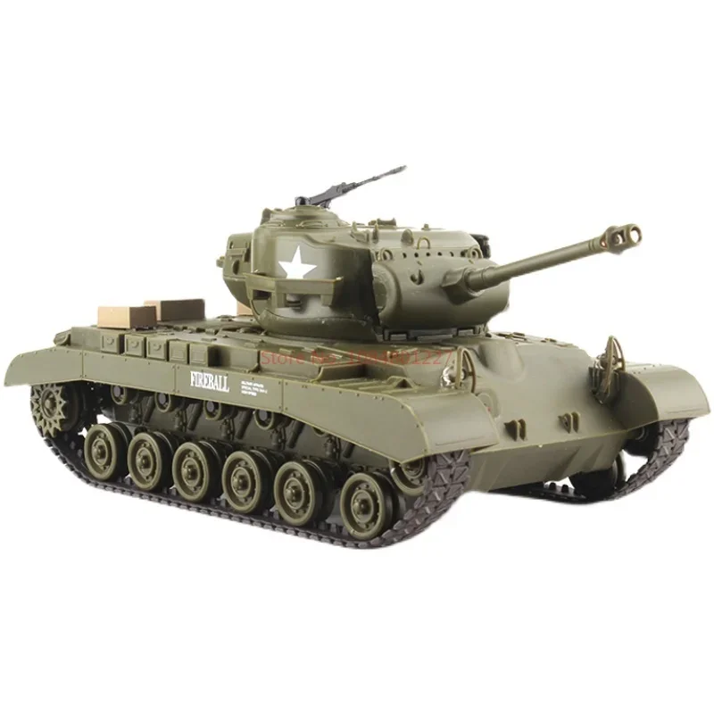 Henglong-Sherman Vs Panxing Infrared Combat Tank, RC Strike Armadura, Controle Remoto Modelo Tanque, 1:30 Juventude Brinquedo