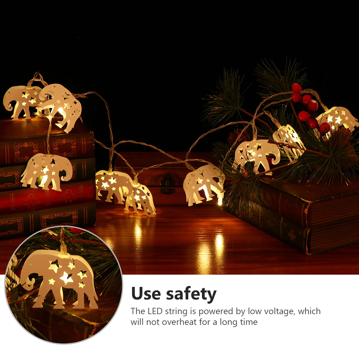 Рисунок 3 - Светодиодные гирлянды в форме слона