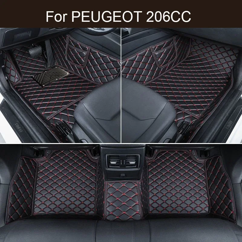 

Автомобильные коврики для PEUGEOT 206CC 2003-2008, аксессуары, автомобильные коврики на заказ