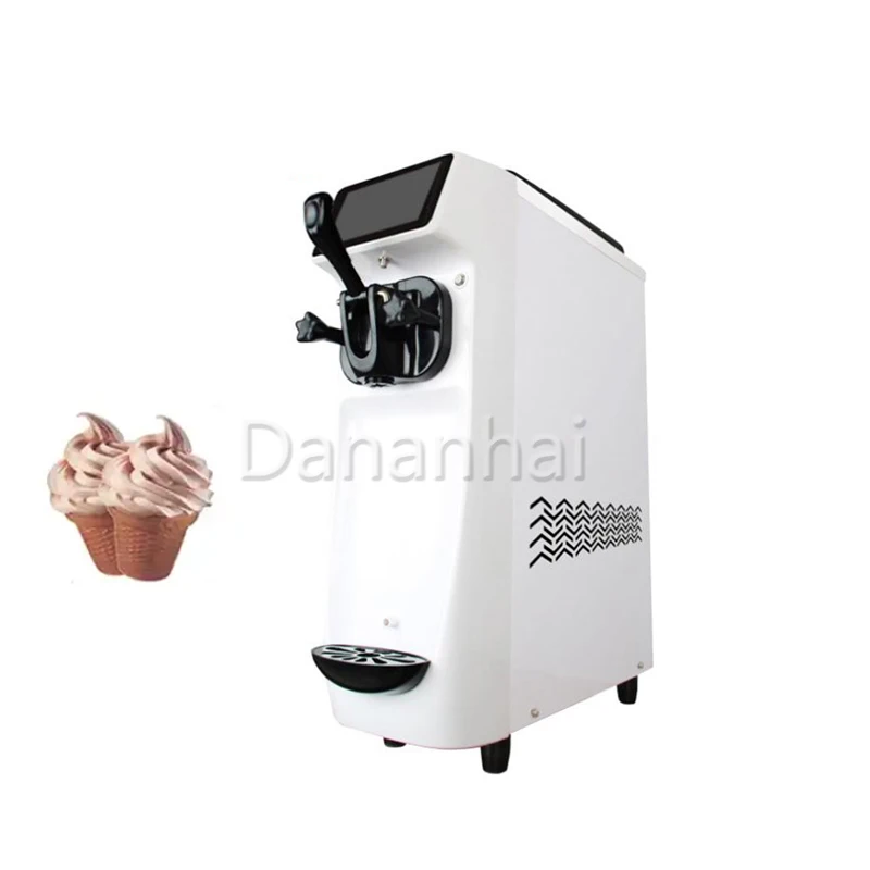 Commercial Soft Ice Cream Machine With Air Pump, High-Quality Frozen Yogurt Machine