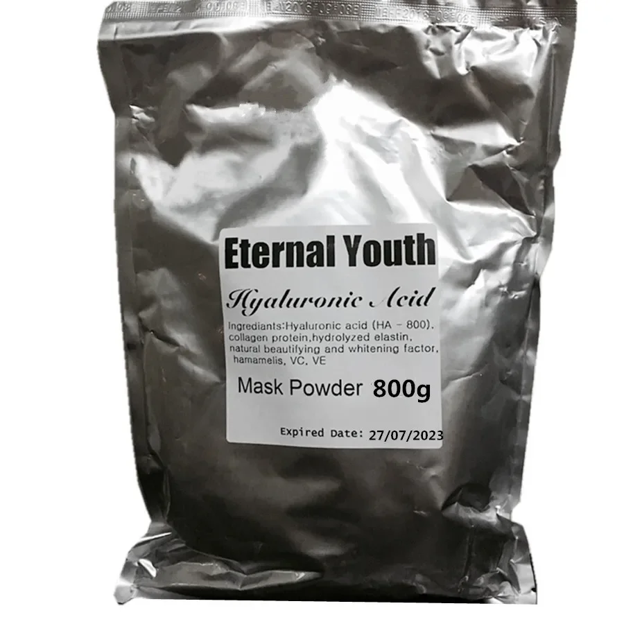 

SPA Quality Hyaluronic Acid Soft Powder Face Mask Anti Aging Peel Off Facial Treatment Beauty Salon Equipment 800g