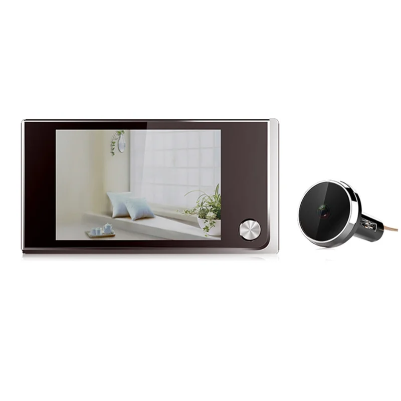 FFYY-كاميرا ثقب الباب الرقمي أجهزة أمن المنزل عدسة واسعة الزاوية لحماية أمن المنزل